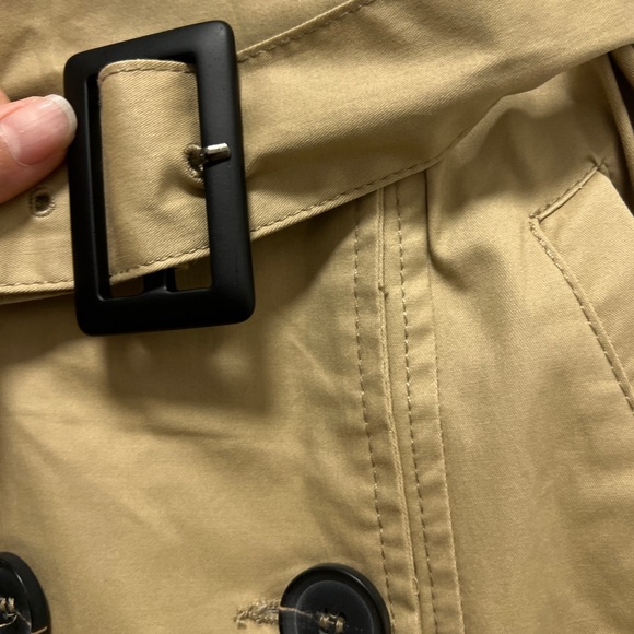 Strapless Tan Trench Dress - Picture 4 of 5